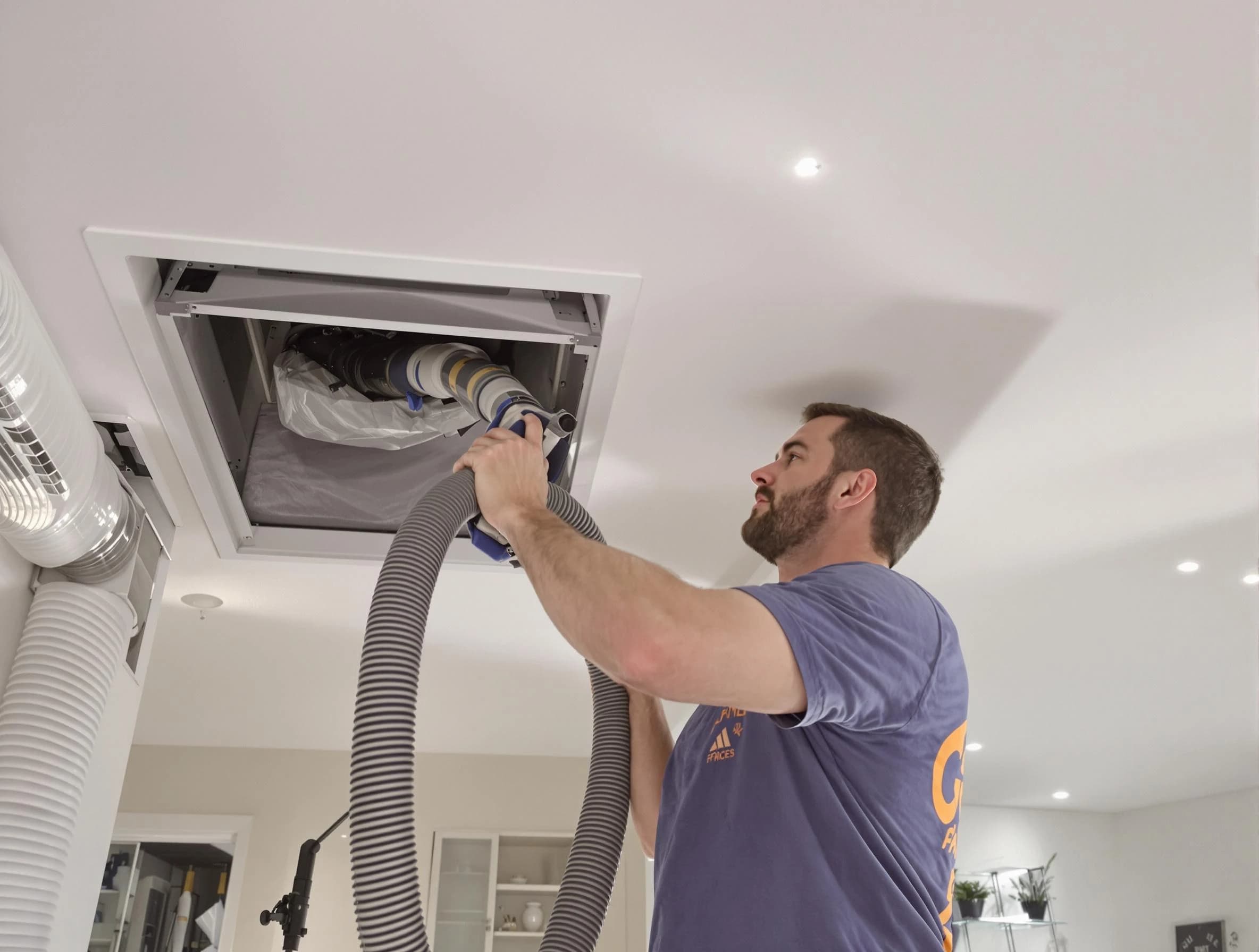 Precision indoor duct cleaning by Morgan Air Duct Cleaning in Morgan