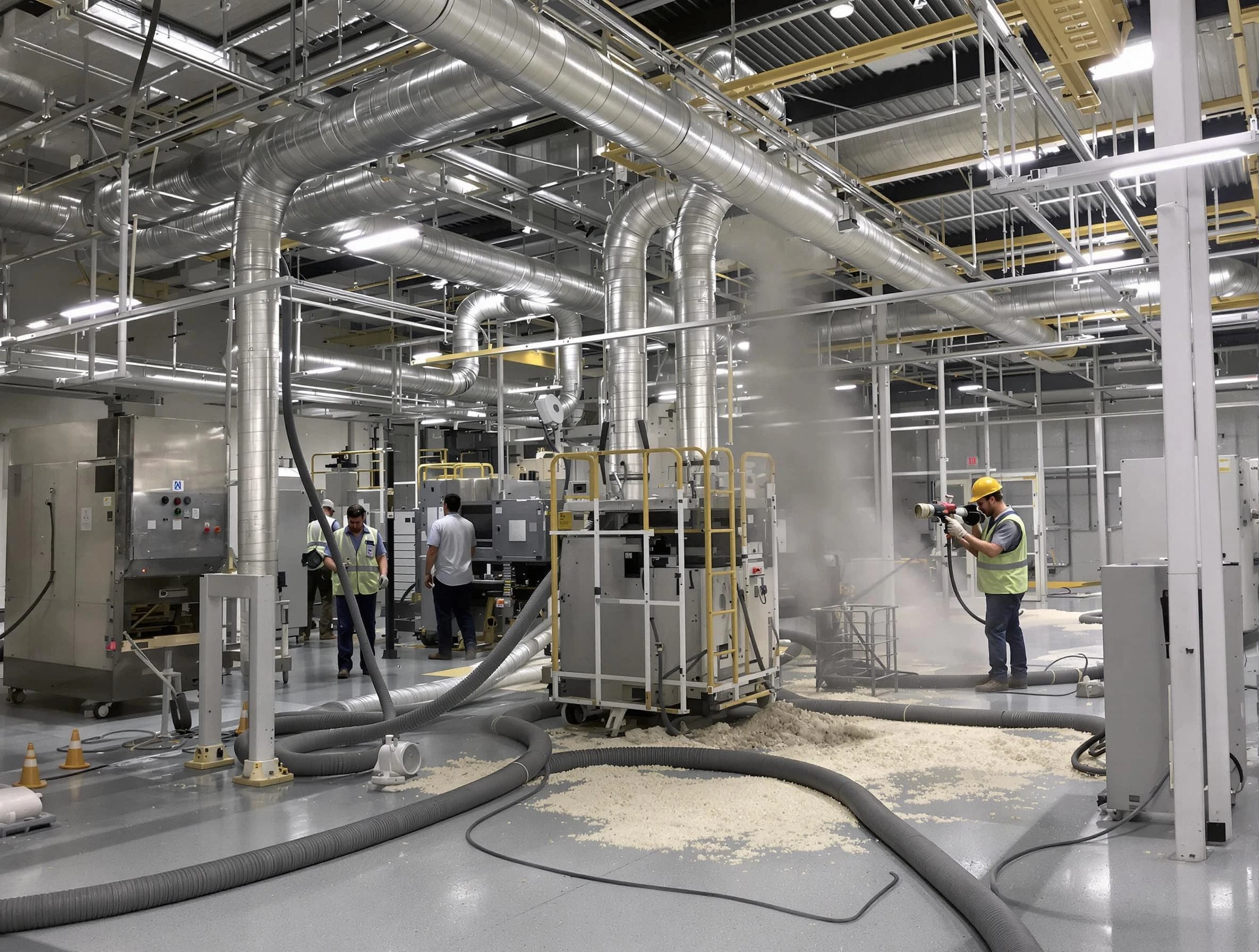 Heavy-duty industrial duct cleaning by Morgan Air Duct Cleaning in Morgan