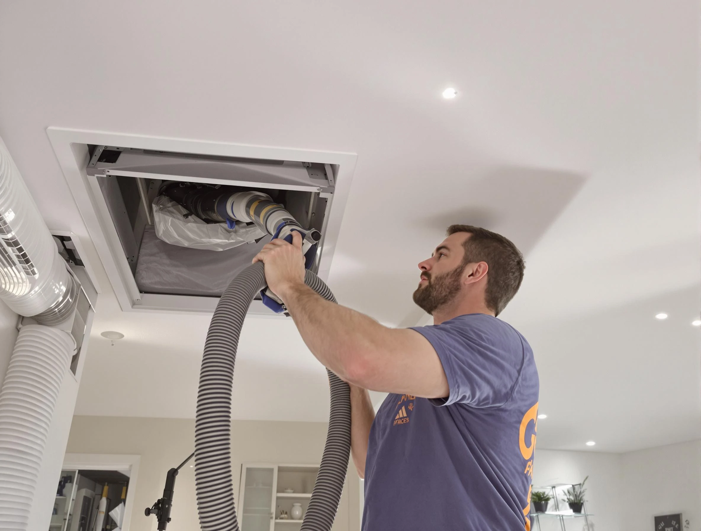 Precision indoor duct cleaning by Morgan Air Duct Cleaning in Morgan